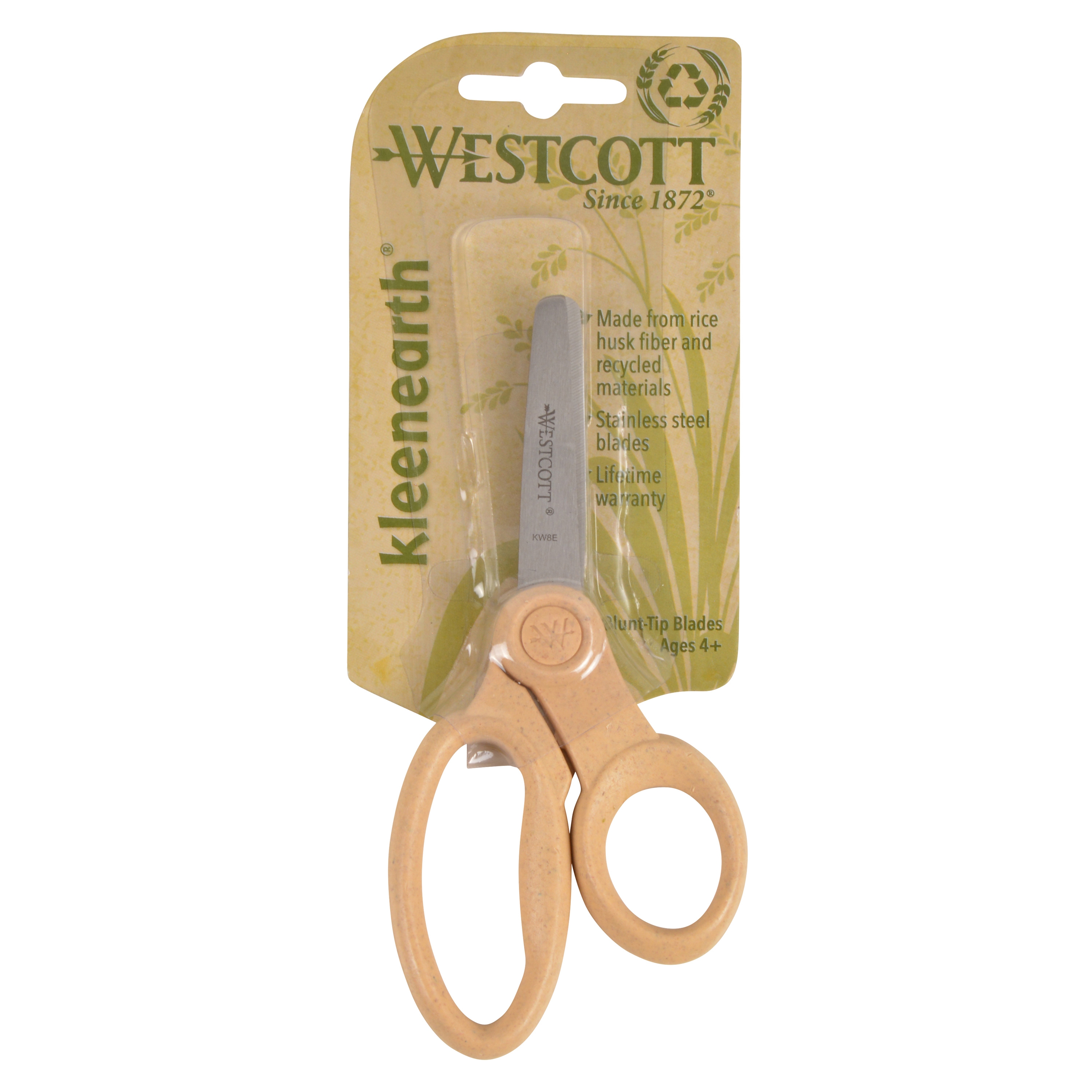 Westcott 5" Kids KleenEarth Blunt Scissors Assortment (17192)
