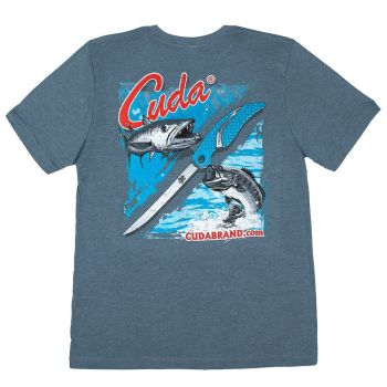 Cuda Branded T-shirt, Slate - Large