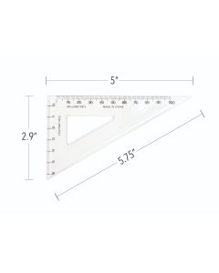 Westcott® 30° - 60° Triangle -  Bulk