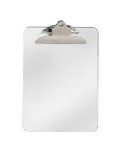 Westcott® Clear Plastic Clipboard Letter Size