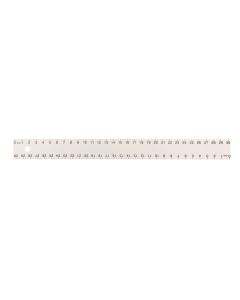 Westcott® 30cm White Plastic Ruler (41330)