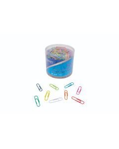 Westcott® 1-1/4" (33mm) Vinyl Coated Paper Clips, 500/tub