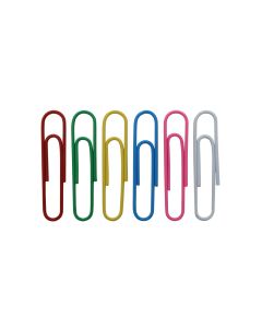 Westcott® 2" (51mm) Vinyl Coated Paper Clips, 200/tub