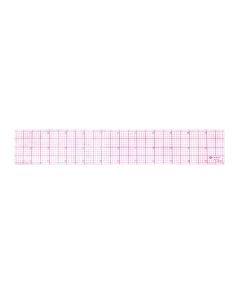 C-THRU 12" 8ths Beveled Ruler (B-70)