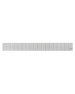 C-THRU 18" 8ths Beveled Ruler - Black Ink