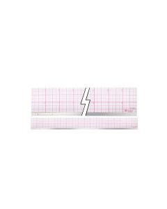 C-THRU 18" 8ths Beveled Ruler - Metal Edge