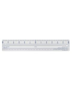 C-THRU 12" Zero Centering Craft Ruler