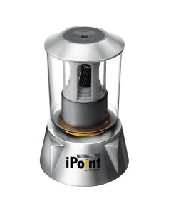Westcott iPoint Home and Office Electric Pencil Sharpener, Silver (14202)