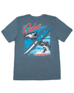 Cuda Branded T-shirt, Slate - Large